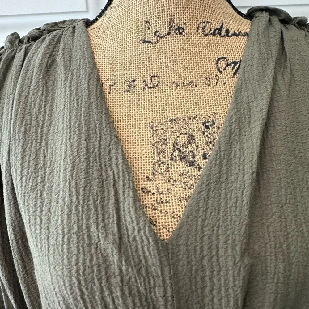Calvin Klein olive green dress - Picture 5 of 7